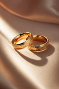 Gold wedding rings